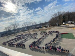 The entire school on 2/22/22